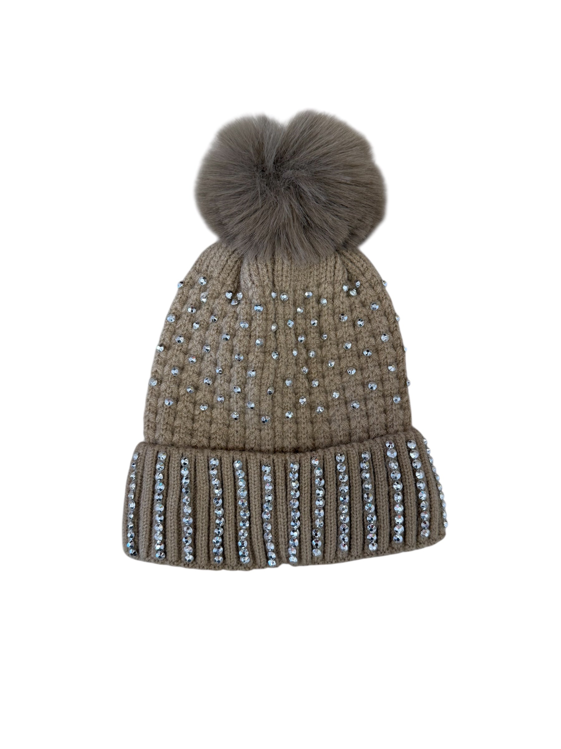 Rhinestone beanie